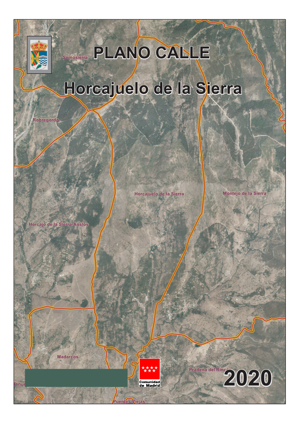 PLANO CALLE Horcajuelo De La Sierra