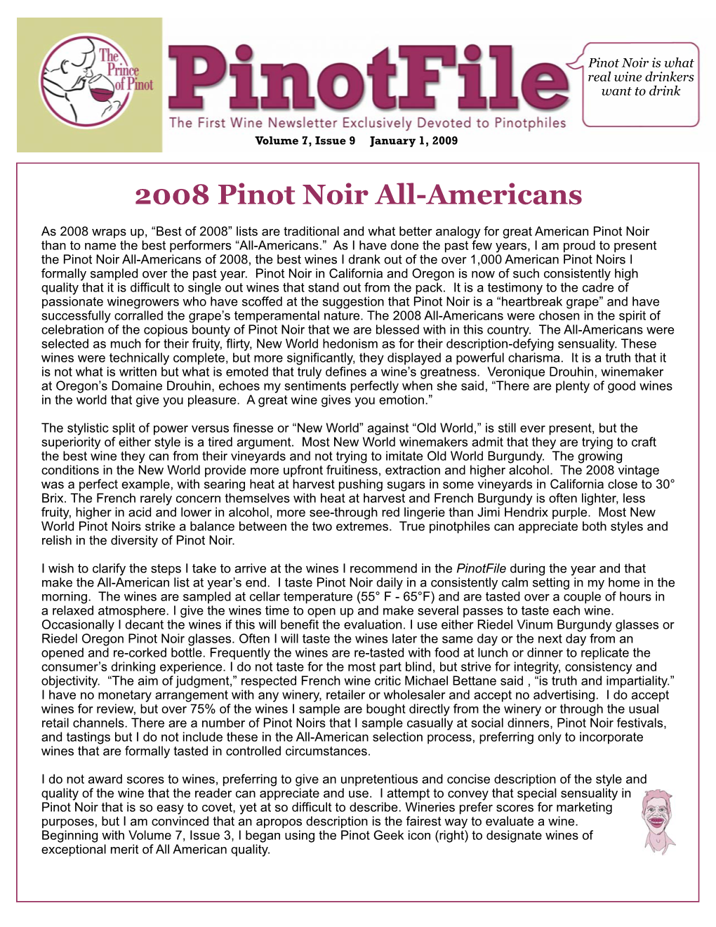 Pinotfile Vol 7 Issue 9