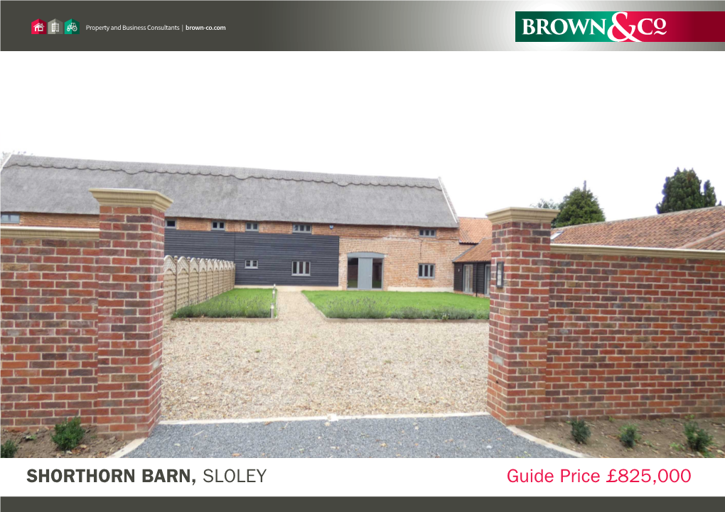 SHORTHORN BARN, SLOLEY Guide Price £825,000 Bedroom 3, 5.2M X 3.4M (17' X 11')