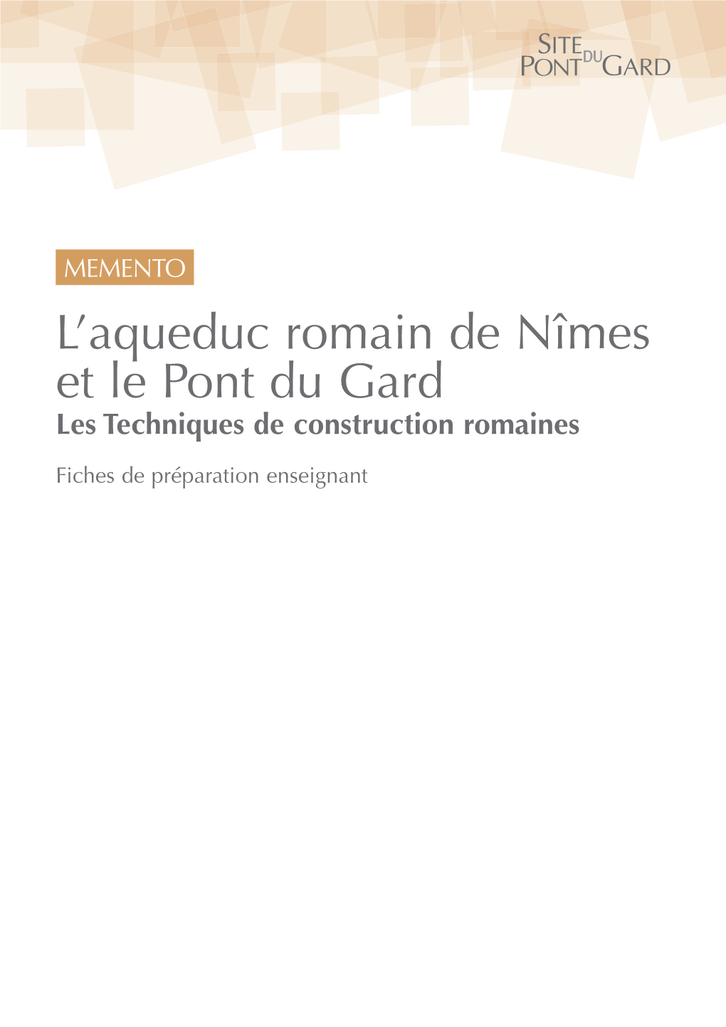 L'aqueduc Romain De Nîmes Et Le Pont Du Gard