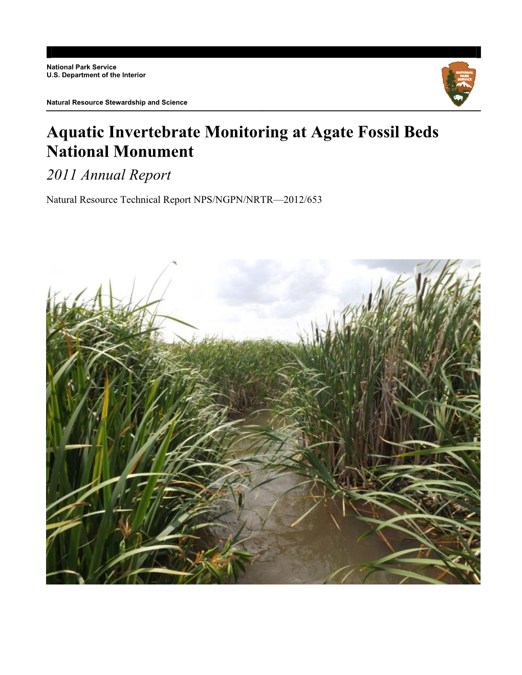 Aquatic Invertebrate Monitoring at Agate Fossil Beds National Monument 2011 Annual Report