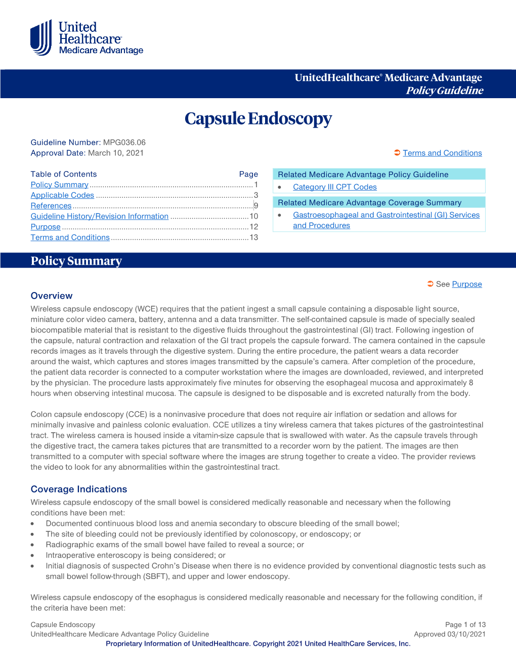 Capsule Endoscopy