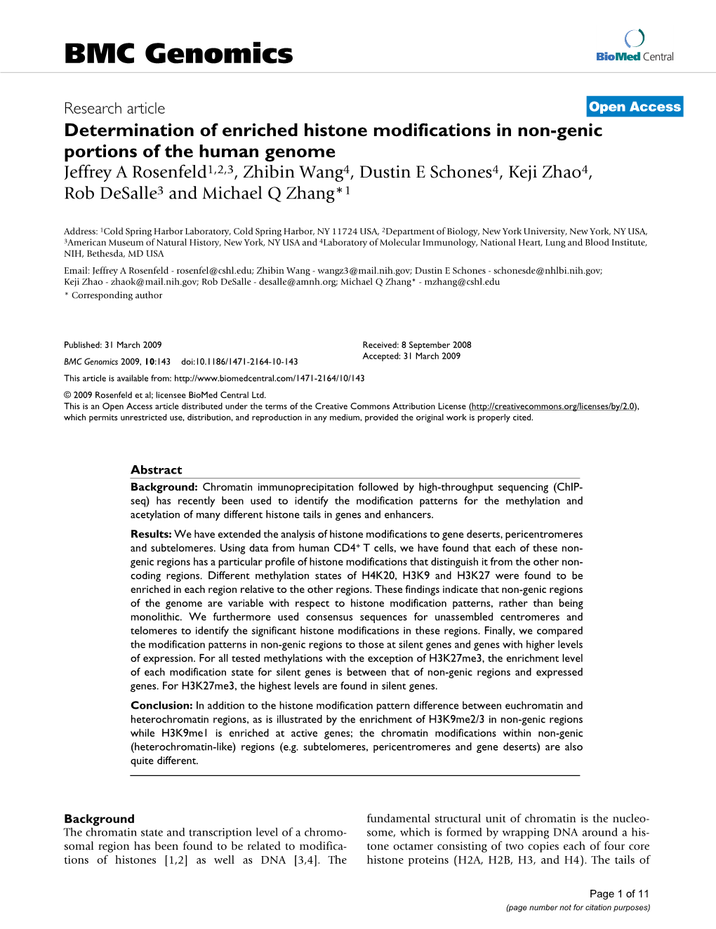 BMC Genomics Biomed Central