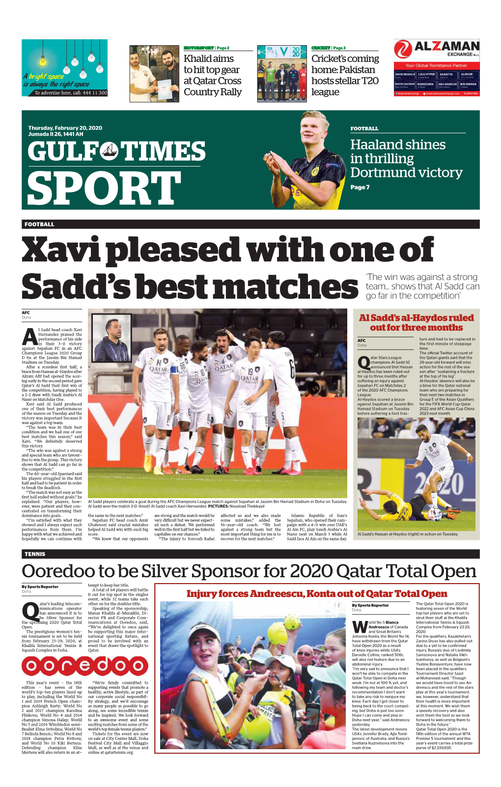 Qatari Giants Said That the Stadium on Tuesday