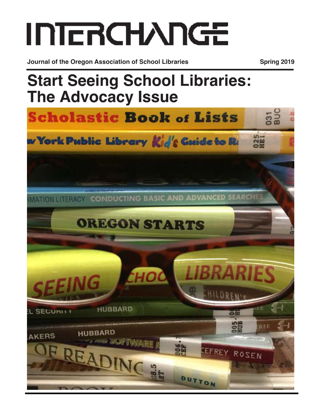 Start Seeing School Libraries: the Advocacy Issue