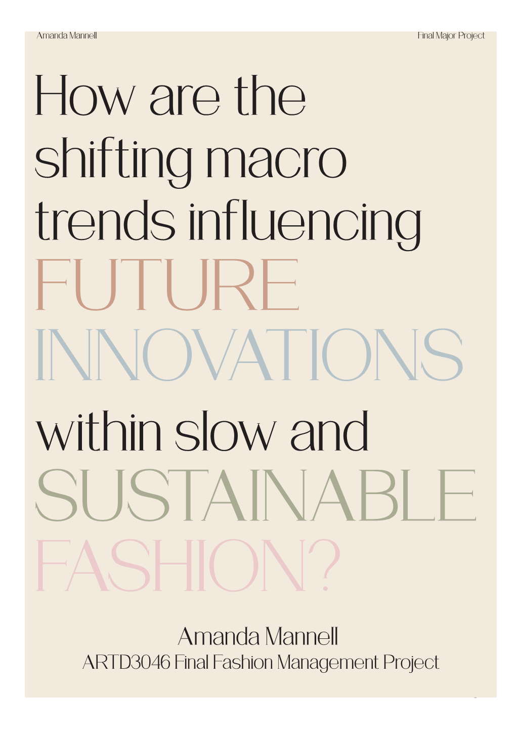 How Are the Shifting Macro Trends Influencing Within Slow