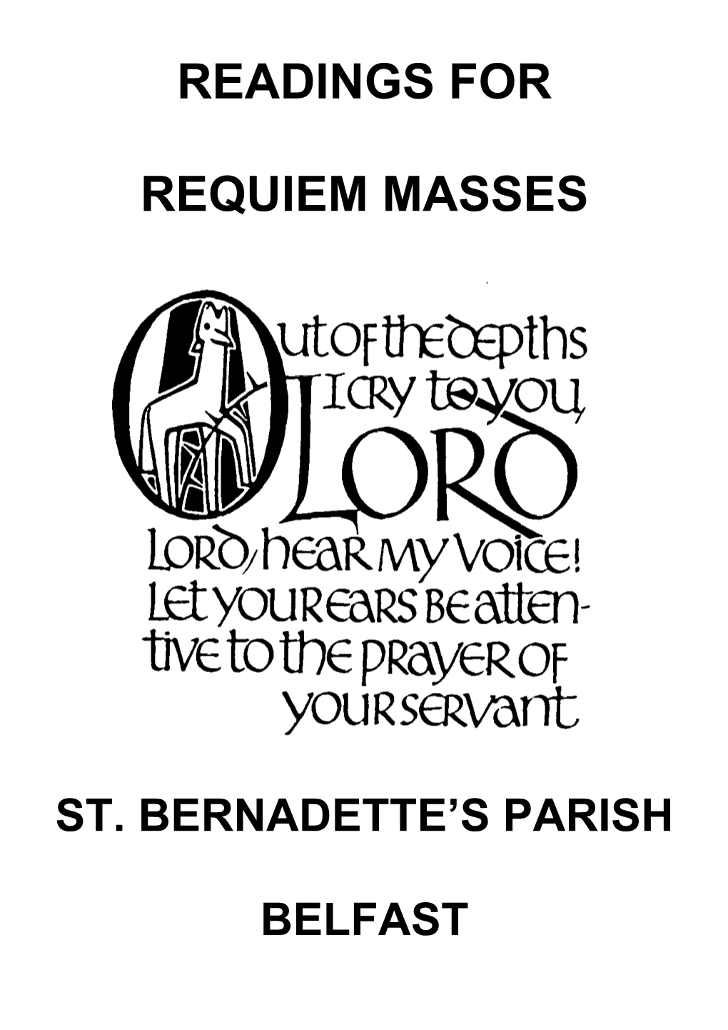 Requiem Mass Readings