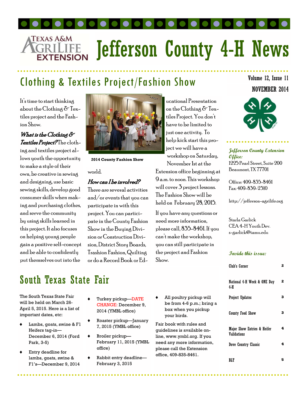 Jefferson County 4-H News