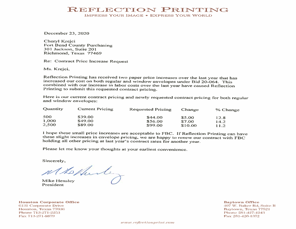 B20-064 Renew W Increase