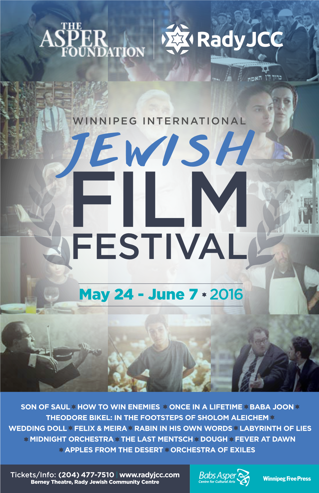 Winnipeg International Jewish Film Festival Program