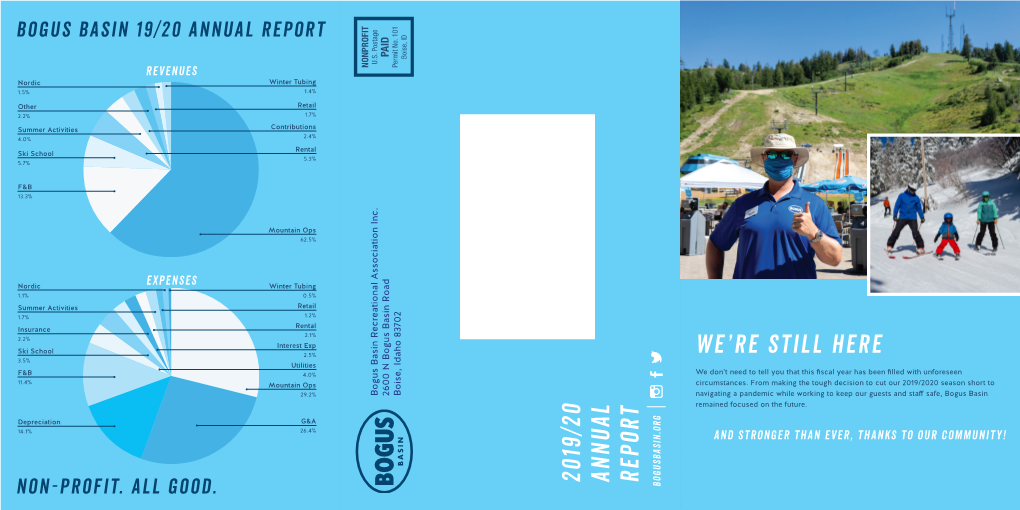 We're Still Here 2019/20 Annual Report