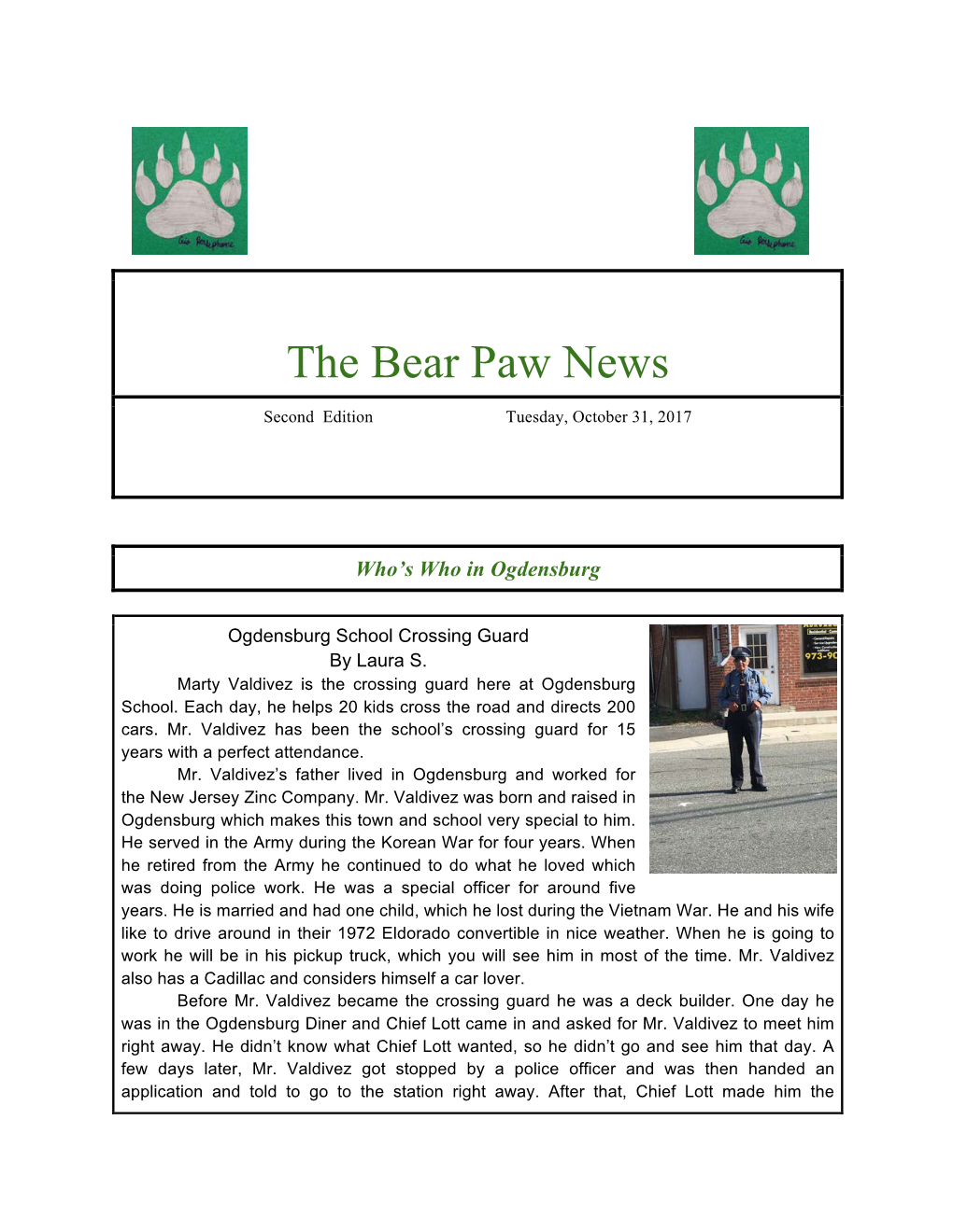 The Bear Paw News