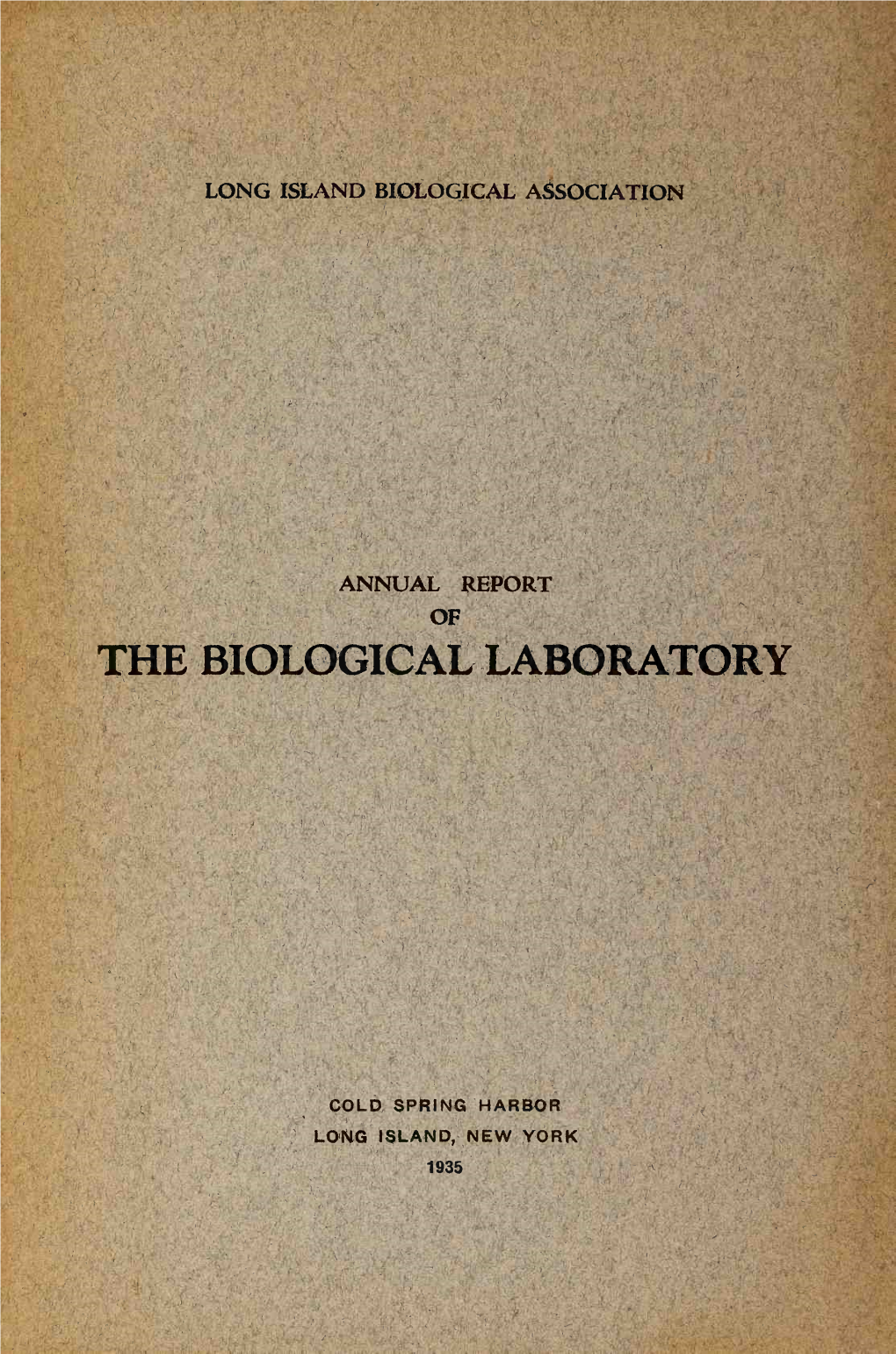 The Biological Laboratory