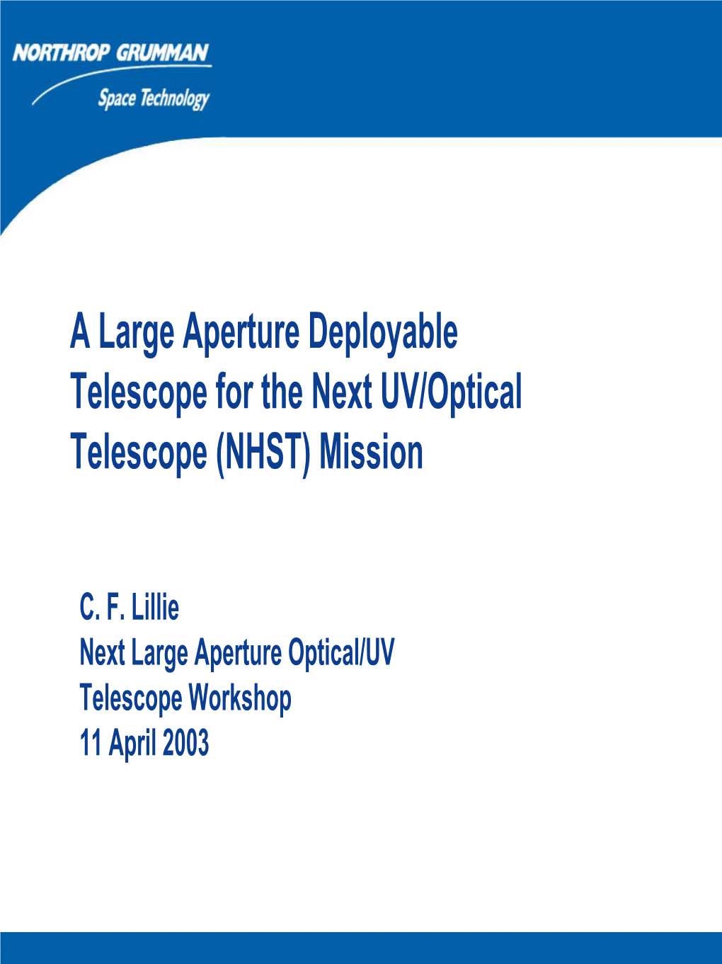 Telescope Deployment