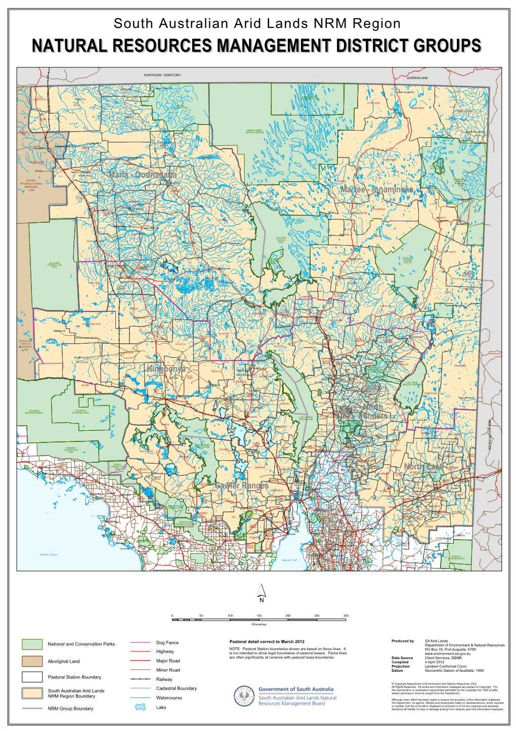 Natural Resources Management District Groups