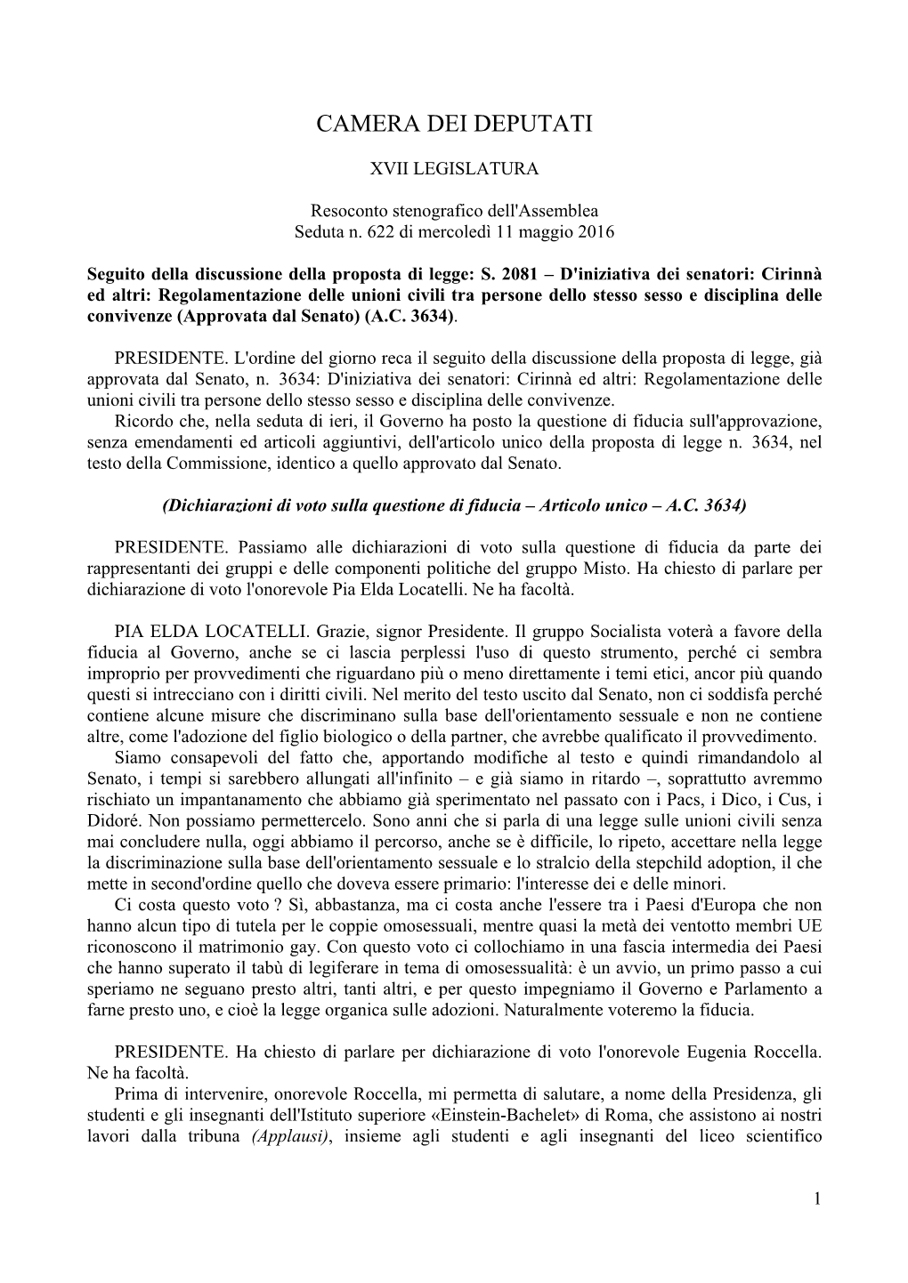 Camera Dei Deputati