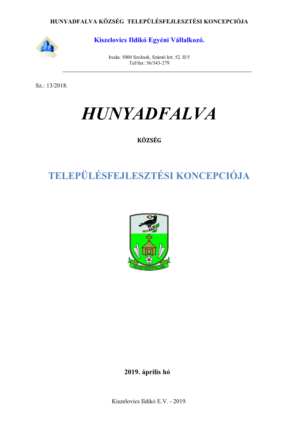 Településfejlesztési Koncepciója