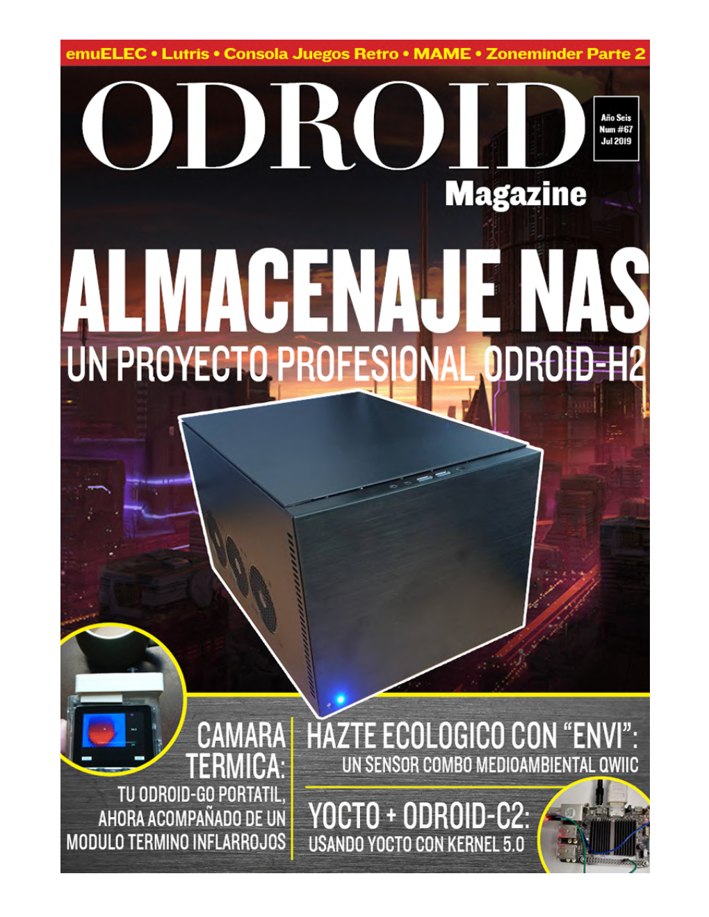 Yocto En El ODROID-C2: Usando Yocto Con El Kernel 5.0  July 1, 2019