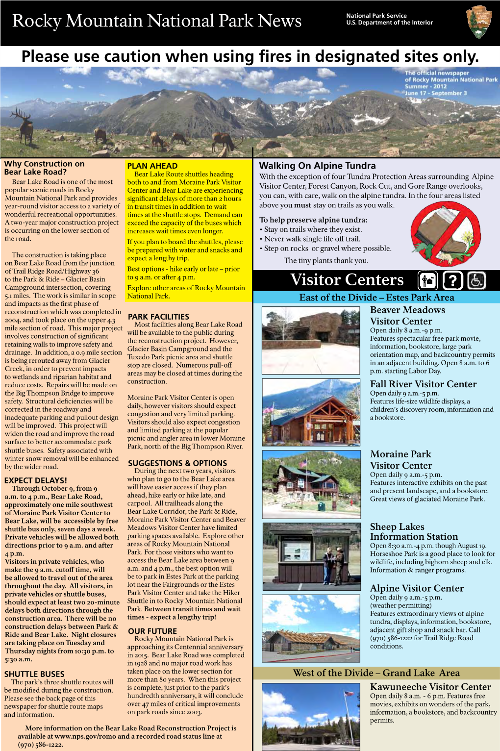 Rocky Mountain National Park News U.S