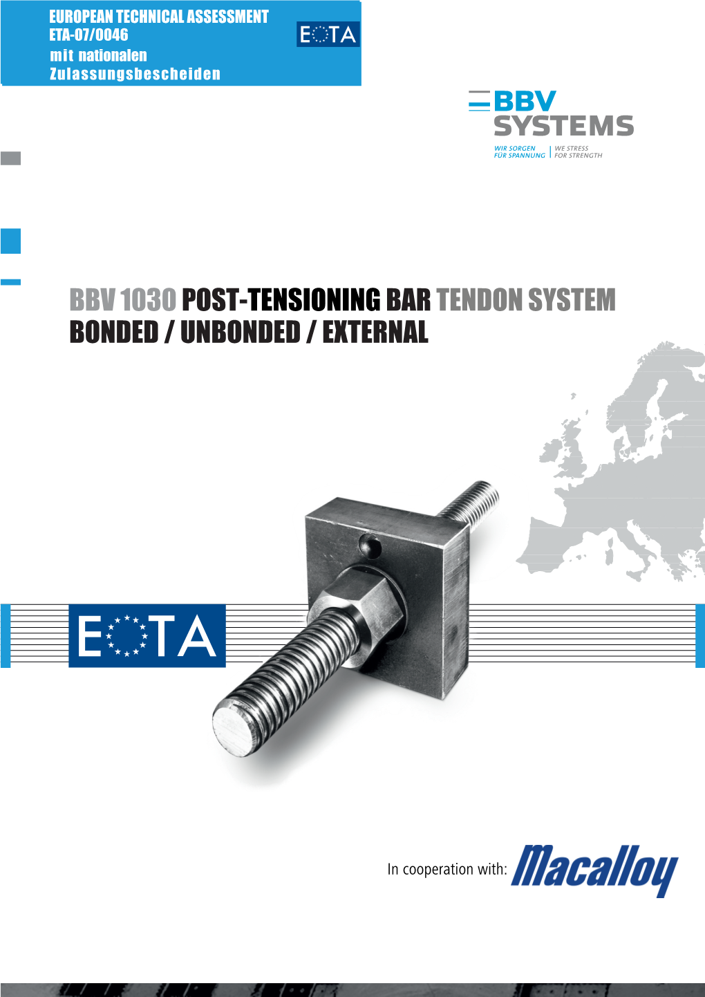 ETA-07/0046 with Abg, Bar Tensioning Method 835/1030