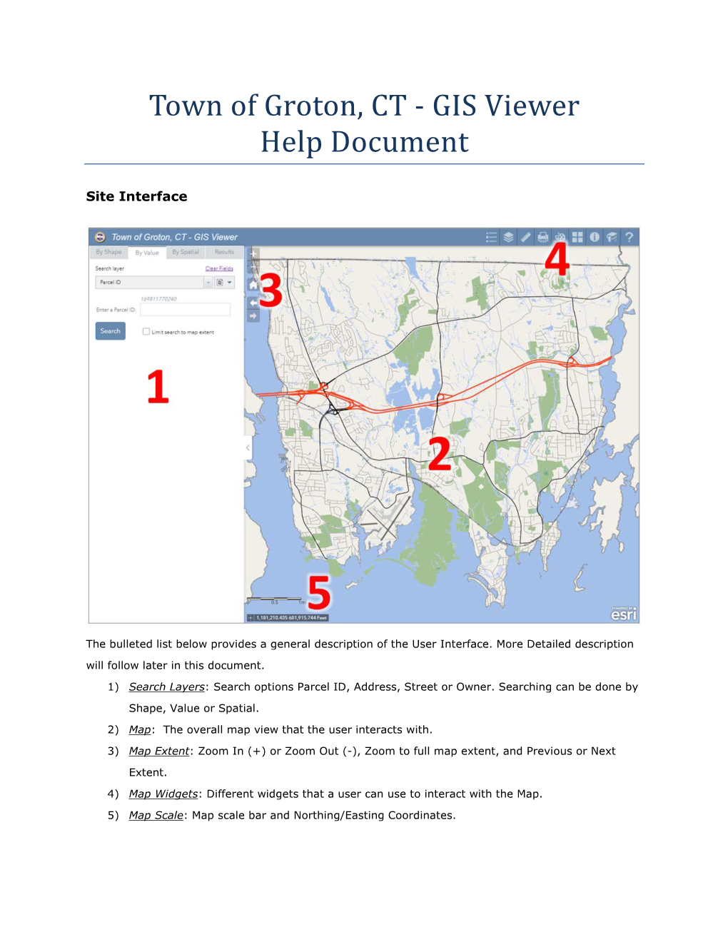 GIS Viewer Help Document