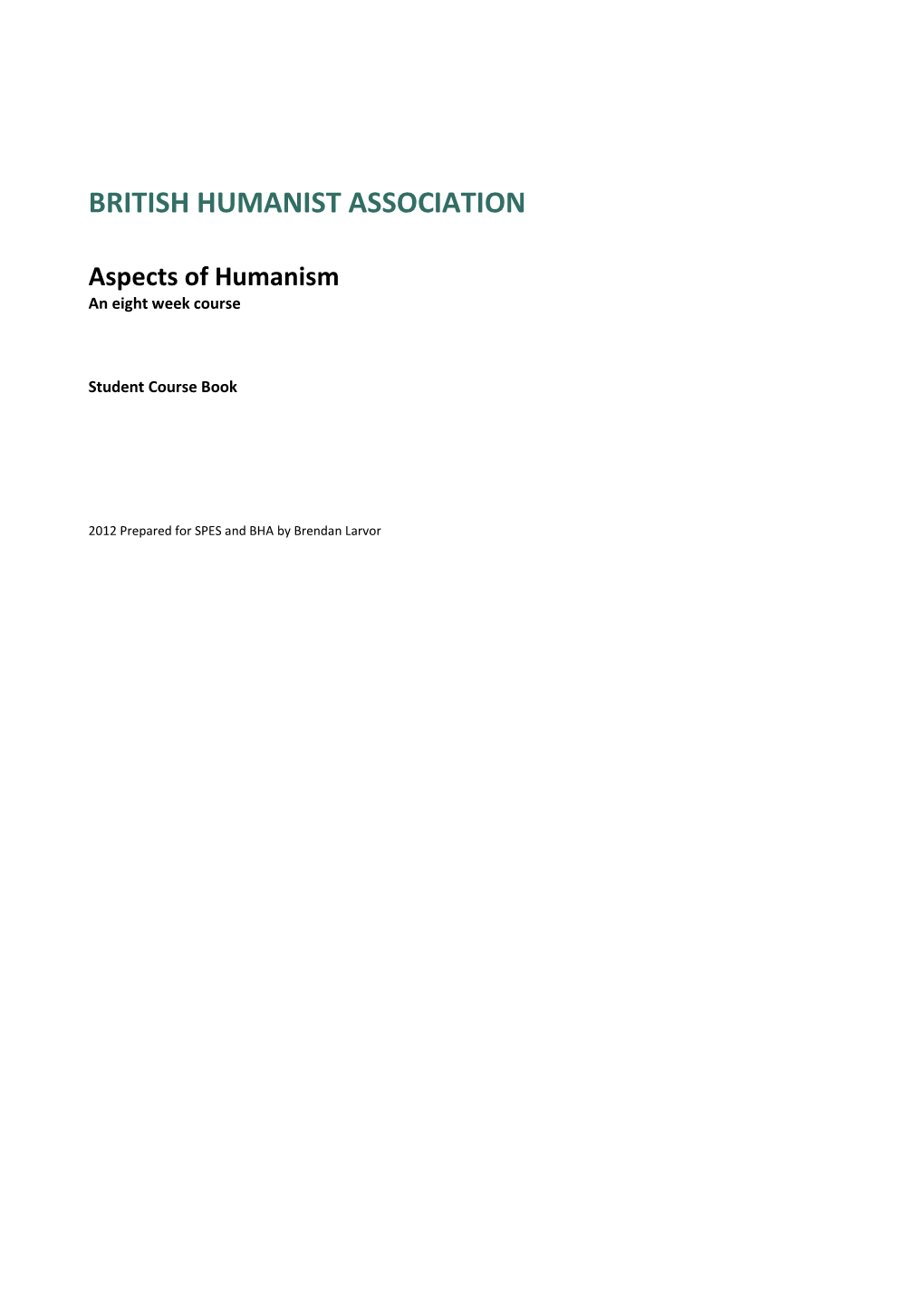 British Humanist Association