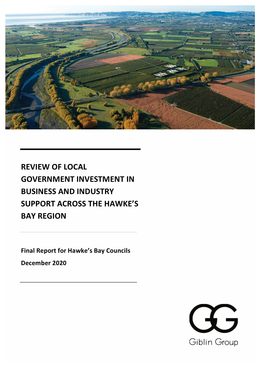 Local Government Investment in Business and Industry Support