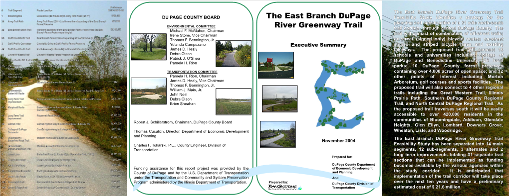 The East Branch Dupage River Greenway Trail