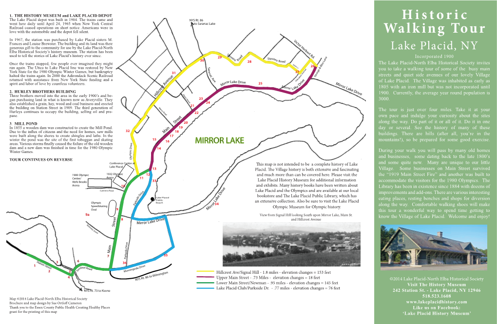 Walking Tour Map