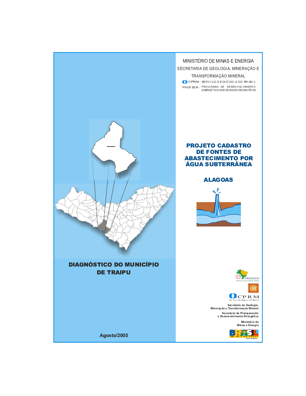 Diagnóstico Do Município De Traipu Alagoas Projeto