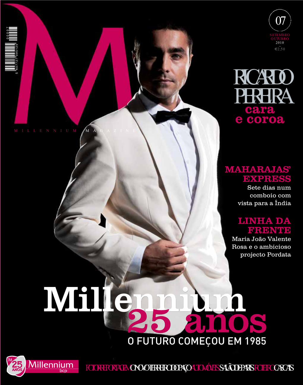 RICARDO PEREIRA Cara E Coroa MILLENNIUM MAGAZINE PERFIL RICARDO PEREIRA