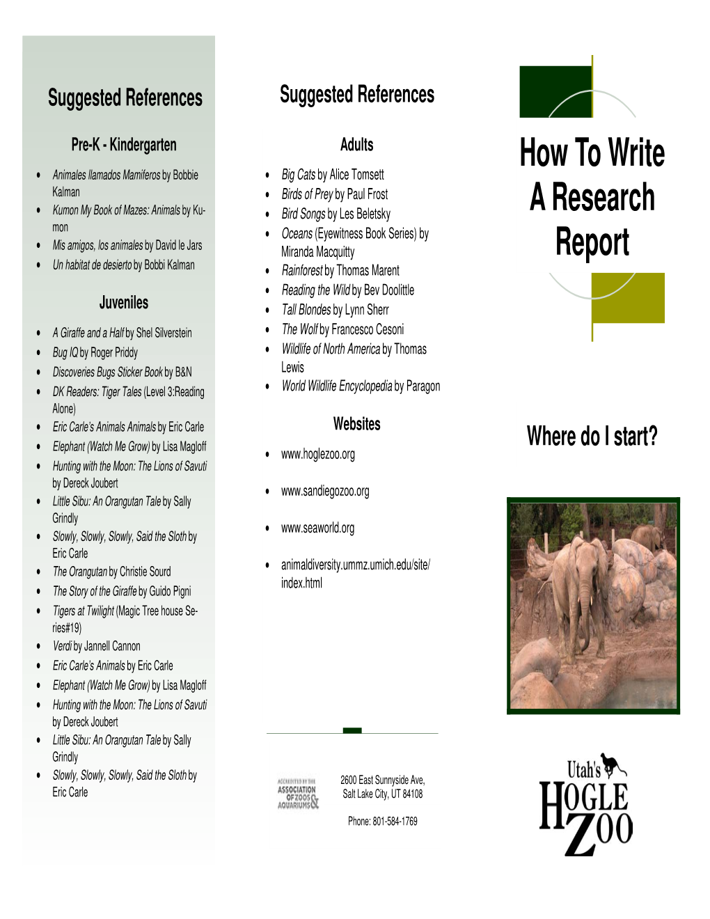 How to Write a Report.Pub