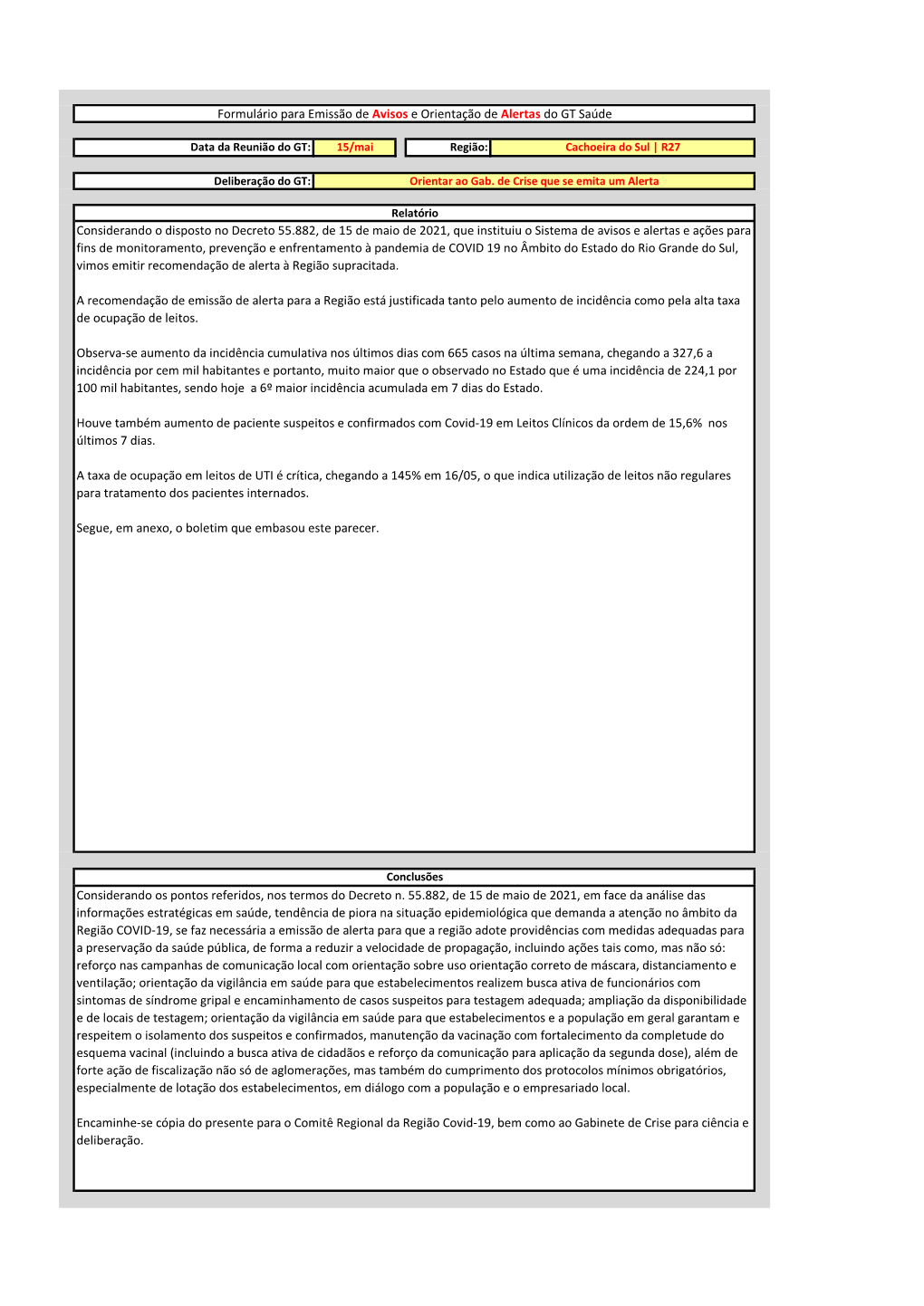 Considerando O Disposto No Decreto 55.882, De 15 De Maio De 2021