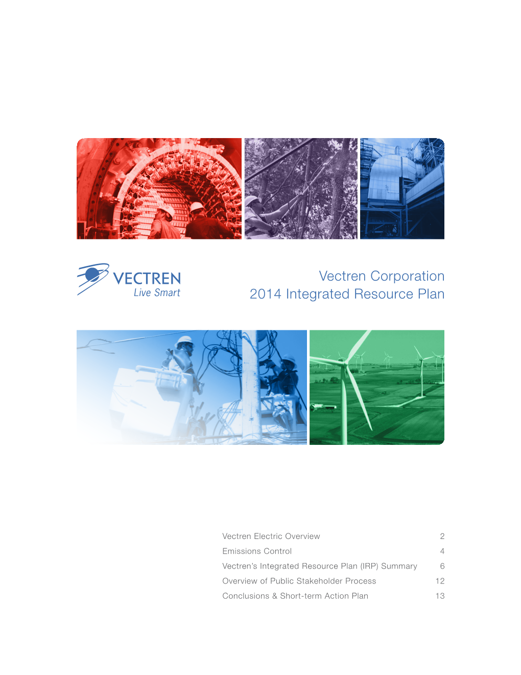 Vectren Corporation 2014 Integrated Resource Plan