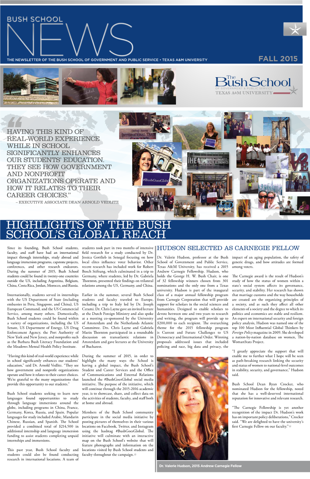 Bush School News Fall 2015