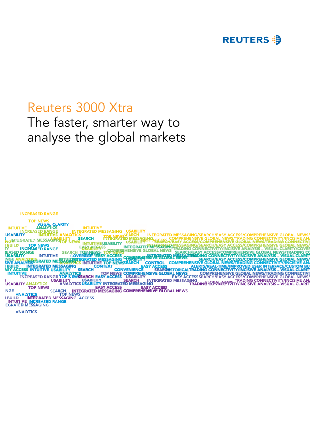 Reuters 3000 Xtra Brochure