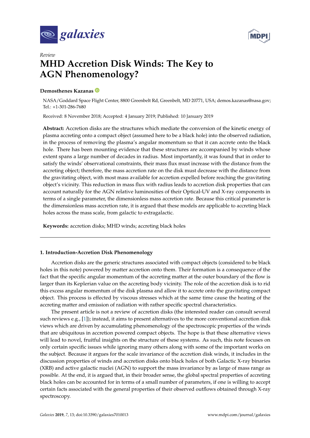 MHD Accretion Disk Winds: the Key to AGN Phenomenology?