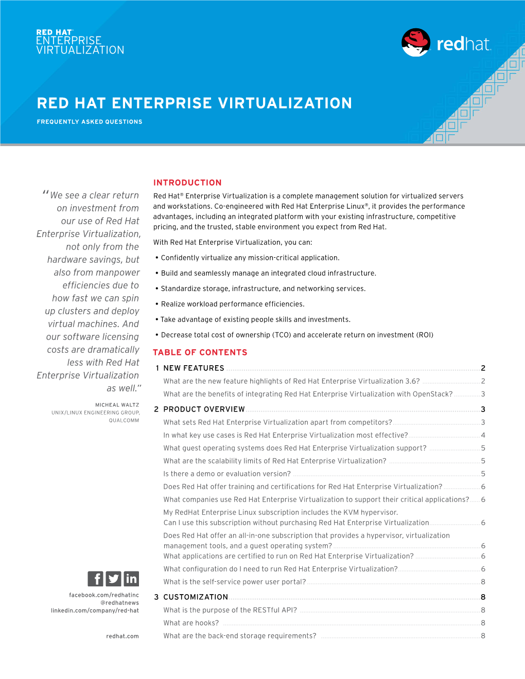 Red Hat Enterprise Virtualization