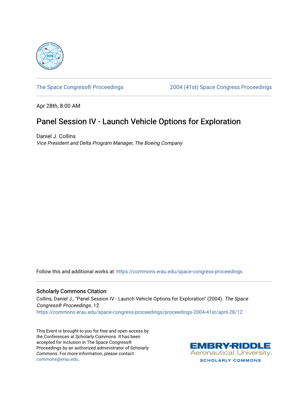 Launch Vehicle Options for Exploration