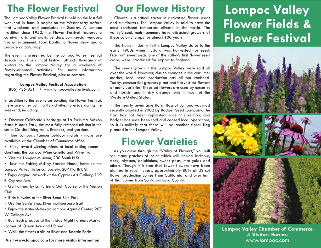 Lompoc Flower Field