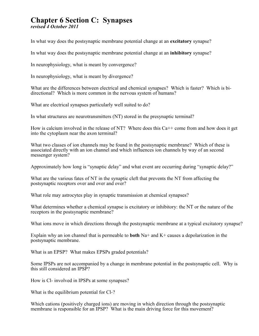 Chapter 10: Hormonal Control Systems