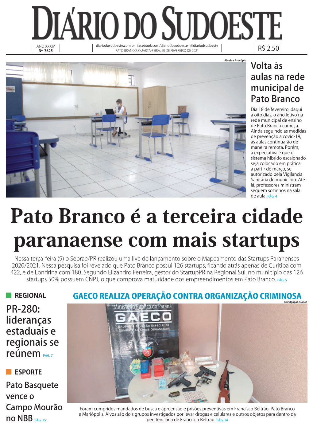 Pato Branco É a Terceira Cidade Paranaense Com Mais Startups