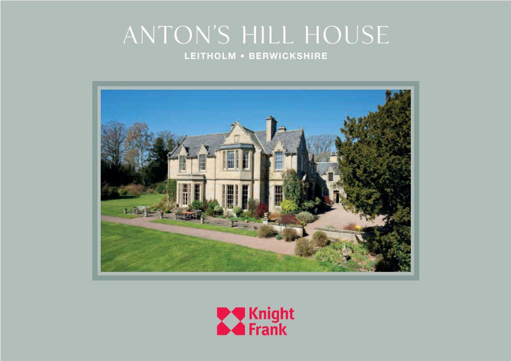 Anton's Hill House