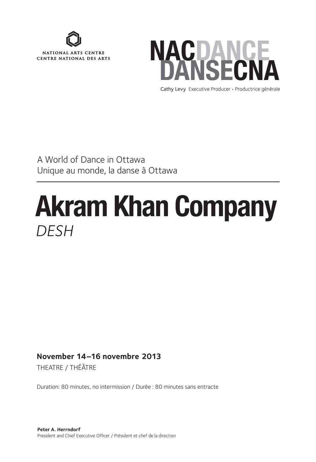 Akram Khan Company DESH