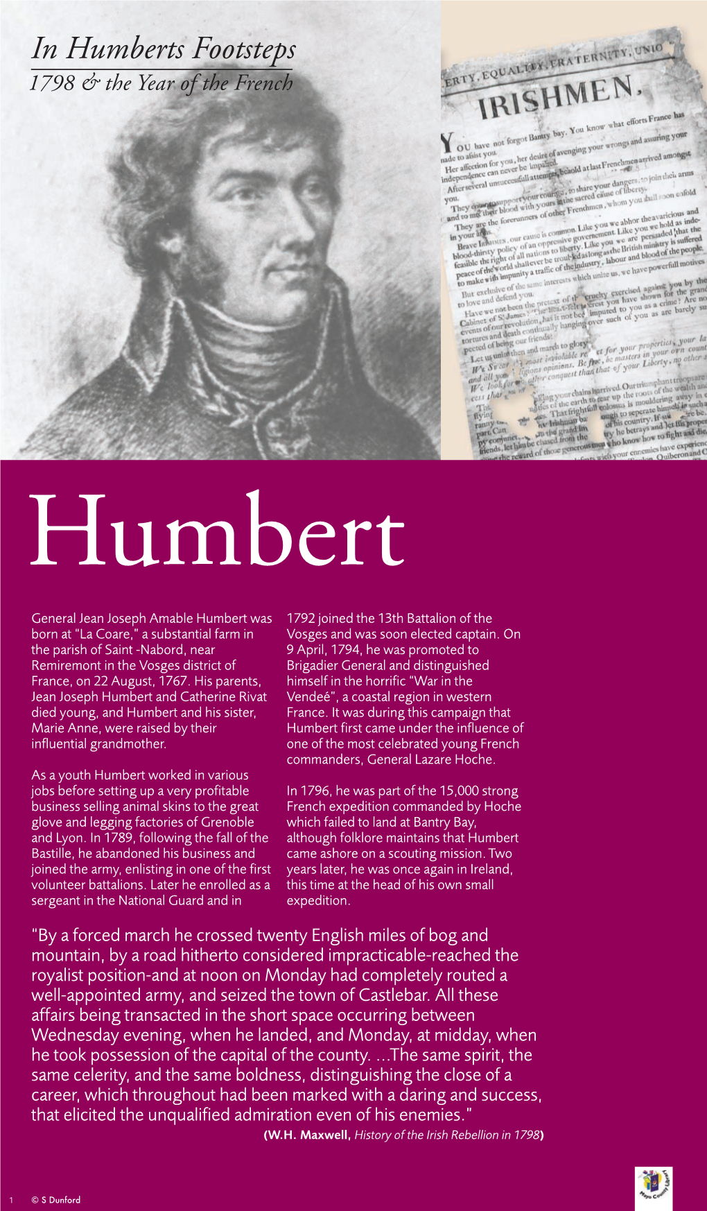 In Humberts Footsteps 1798 & the Year of the French
