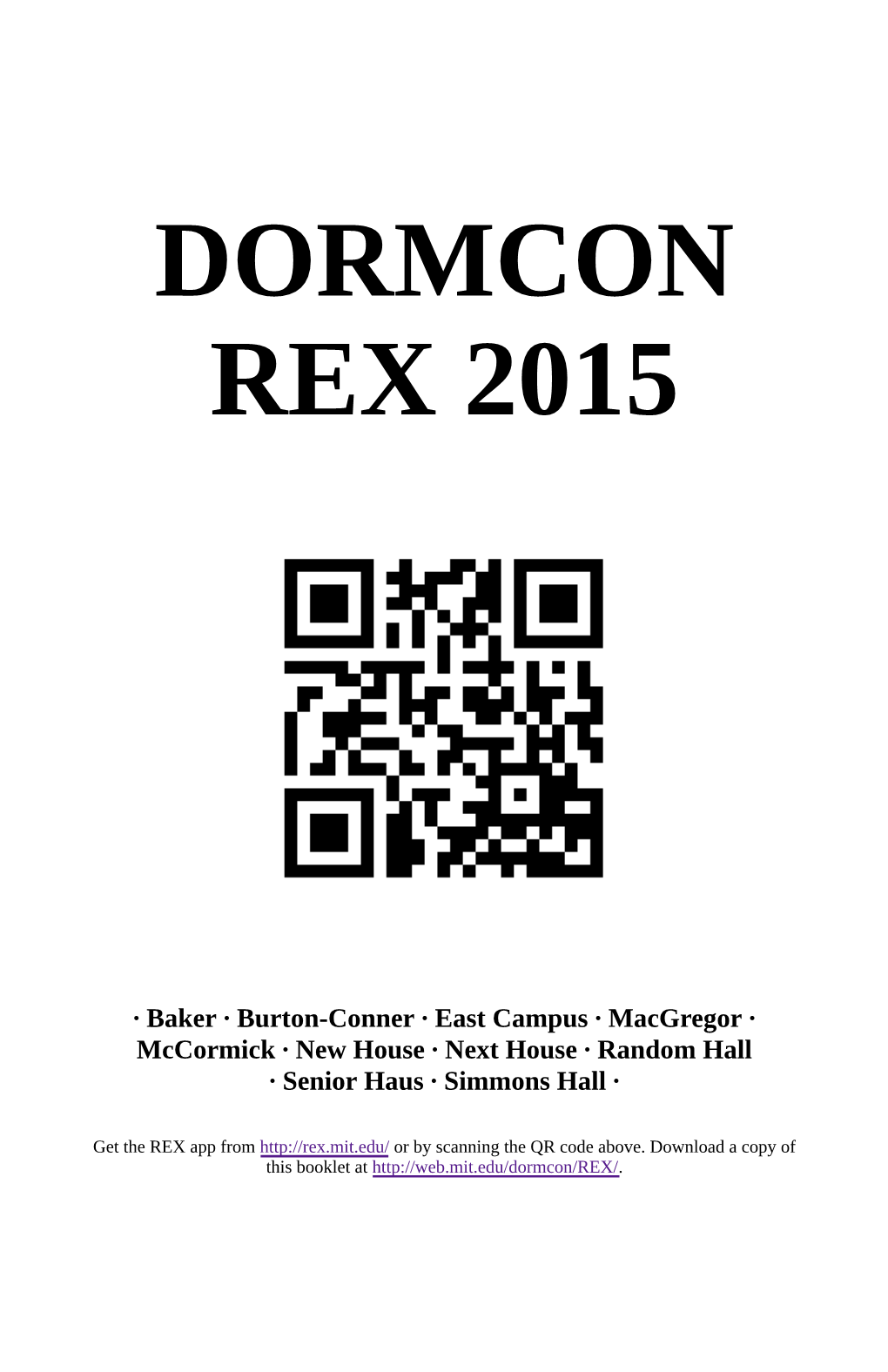 Dormcon Rex 2015