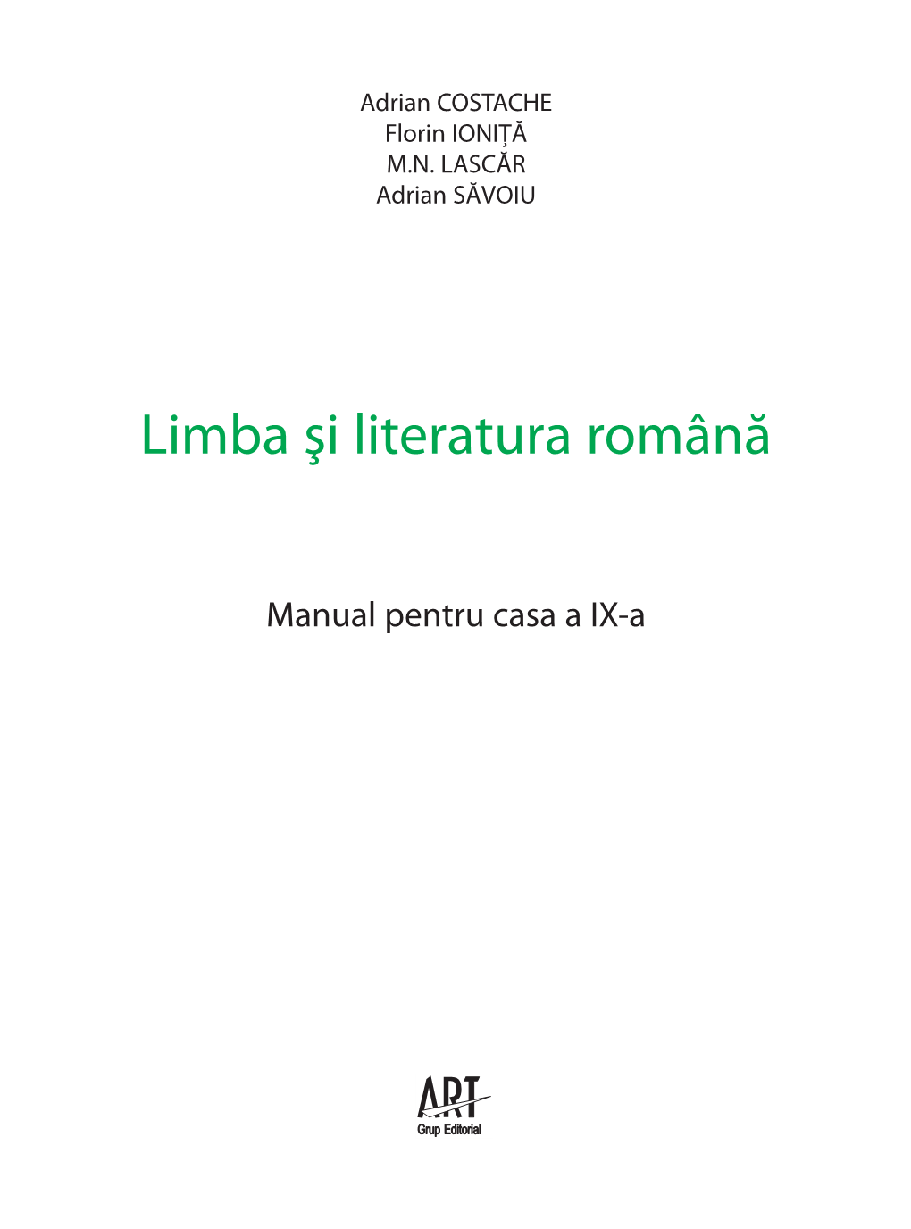 Manual-Romana-Clasa-9.Pdf