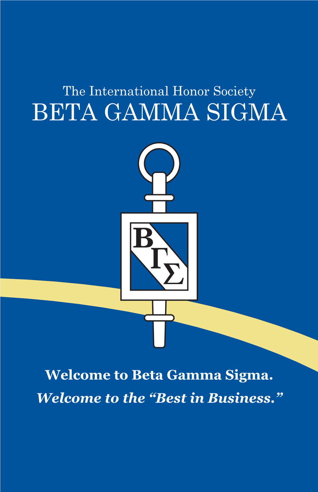 Beta Gamma Sigma