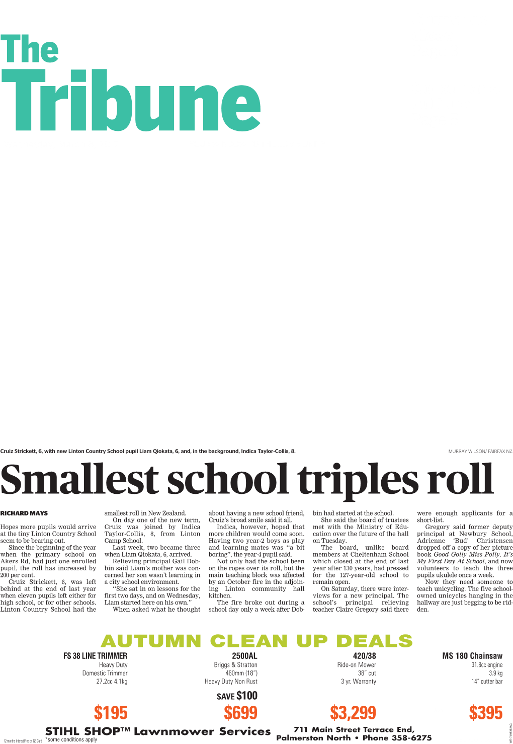 Smallest School Triples Roll