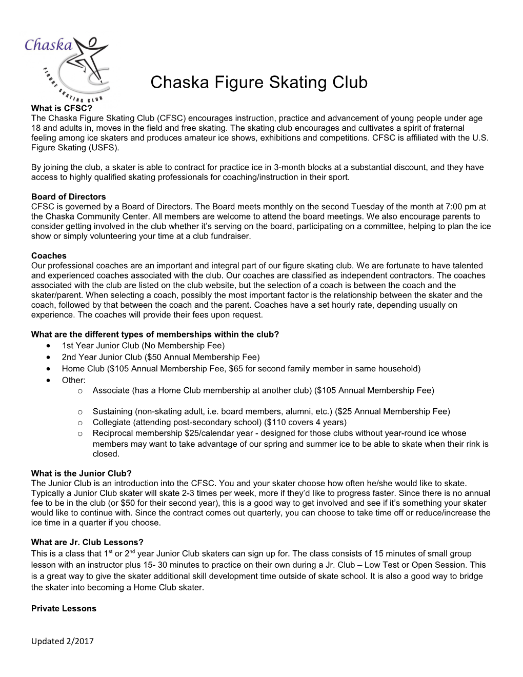 Chaska Figure Skating Club